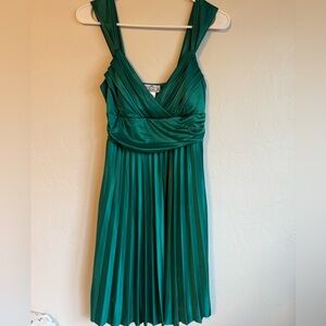 Vintage 2000s Trixxi Teal Midi Dress